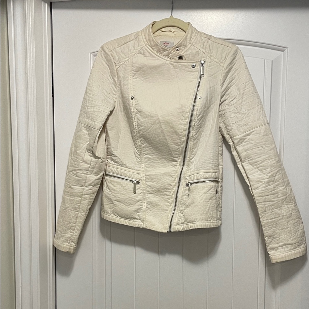 10$ ADD ON! Elegant Cream Jacket for Women